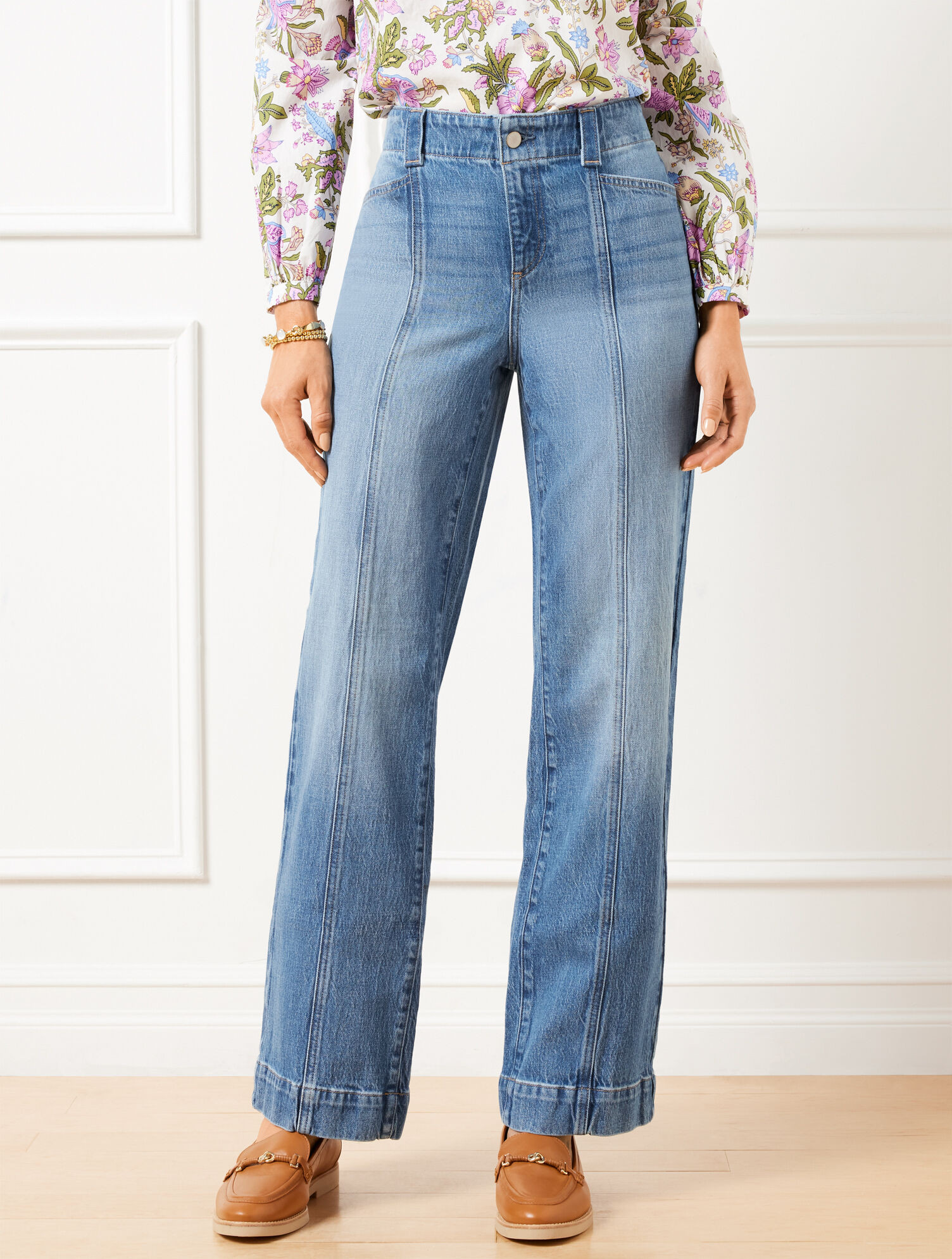 Classic Jean Trousers - Renwick Wash | Talbots