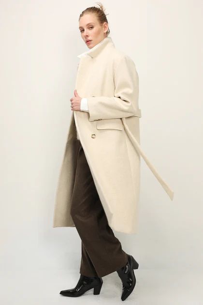 Noa Double Breasted Maxi Coat | Storets (Global)