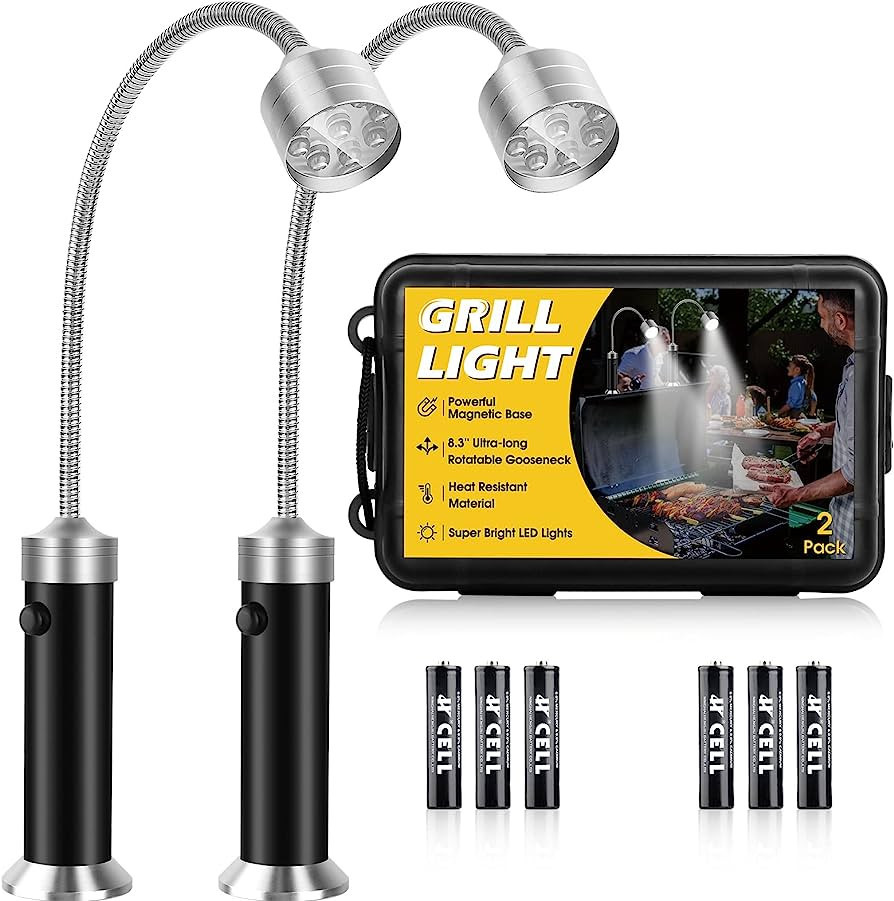 Barbecue Grill Lights, BBQ Accessories for Outdoor Grill with Magnetic Base, Super Bright LED, 36... | Amazon (US)