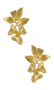 SHASHI Blanchefleur Earring in Gold from Revolve.com | Revolve Clothing (Global)
