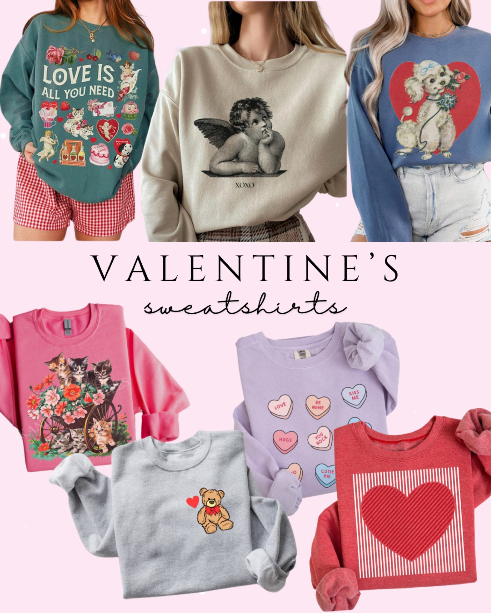 Valentine’s Sweatshirts! 

#LTKFindsUnder50 #LTKHome #LTKU