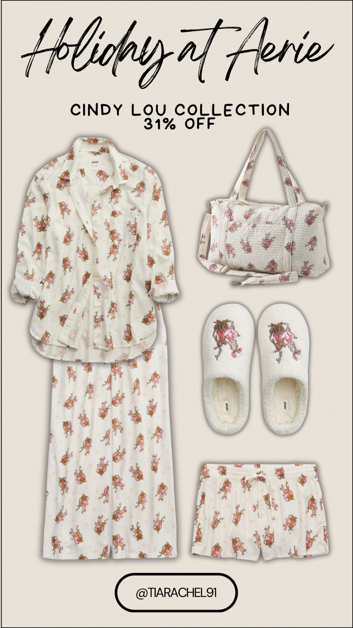 How freaking cute is this Cindy Lou print from Aerie’s holiday collection?? Everything is 31% off right now! 

#LTKSaleAlert #LTKHoliday #LTKSeasonal