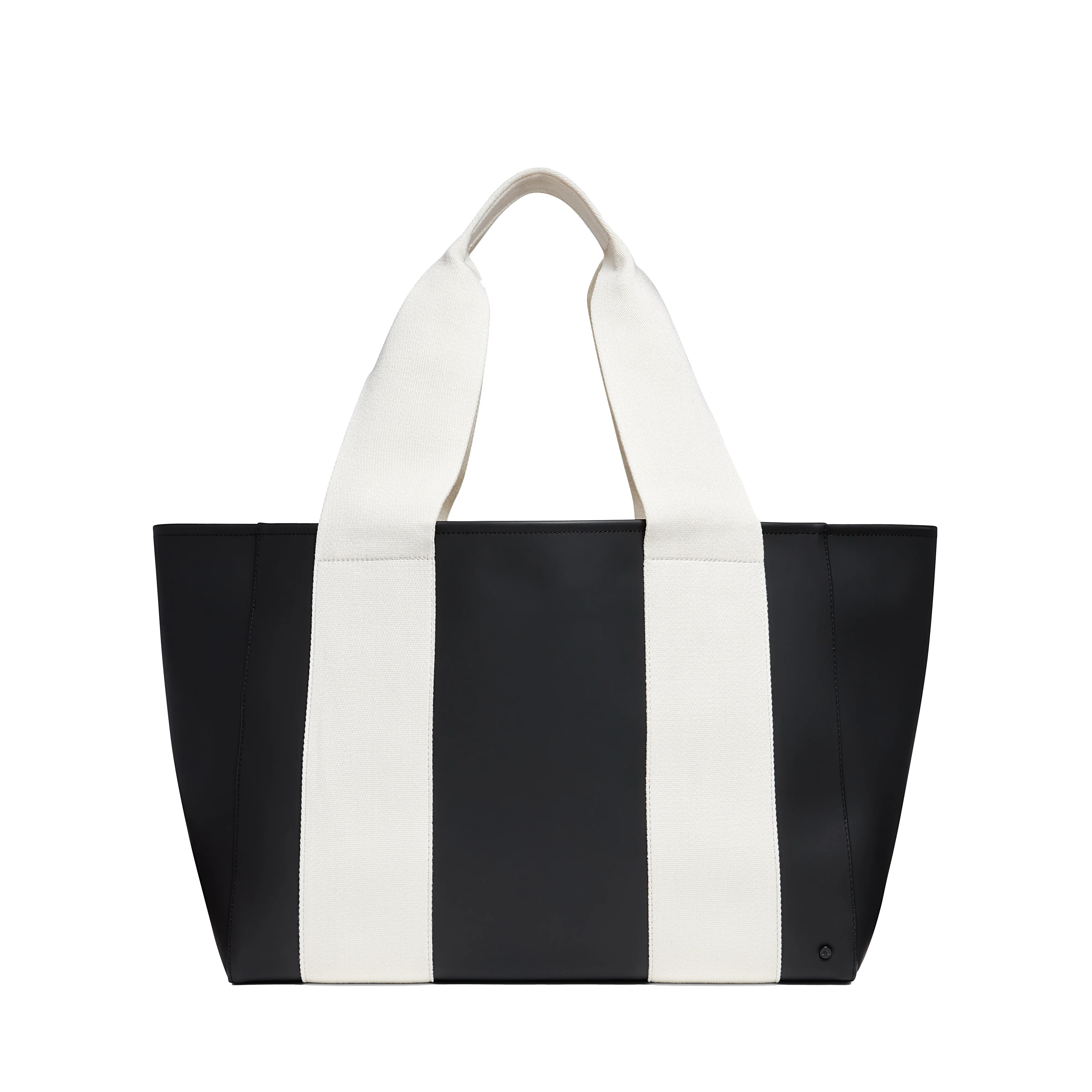 Wellington Cabana Tote Rubberized Black | STATE Bags