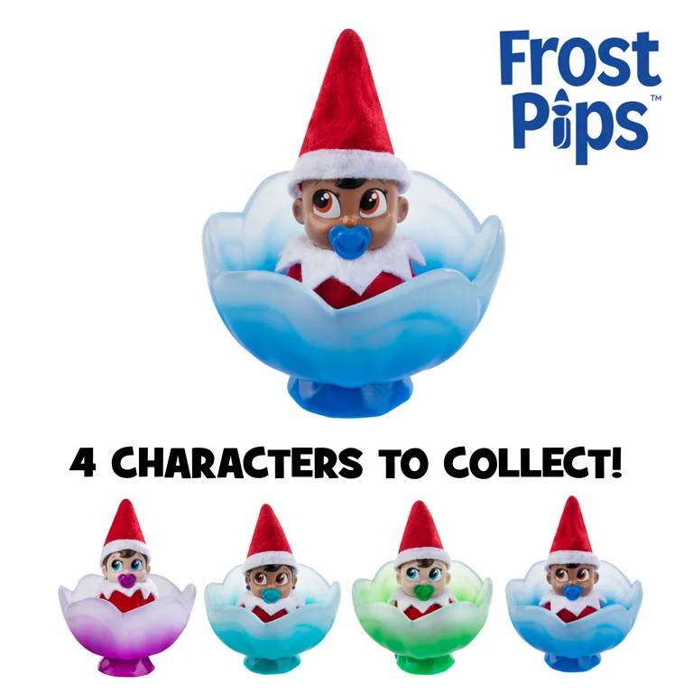 The Elf on the Shelf Frost Pips Mini Blooms Elf Baby (Brown-Eyed Boy) | Walmart (US)