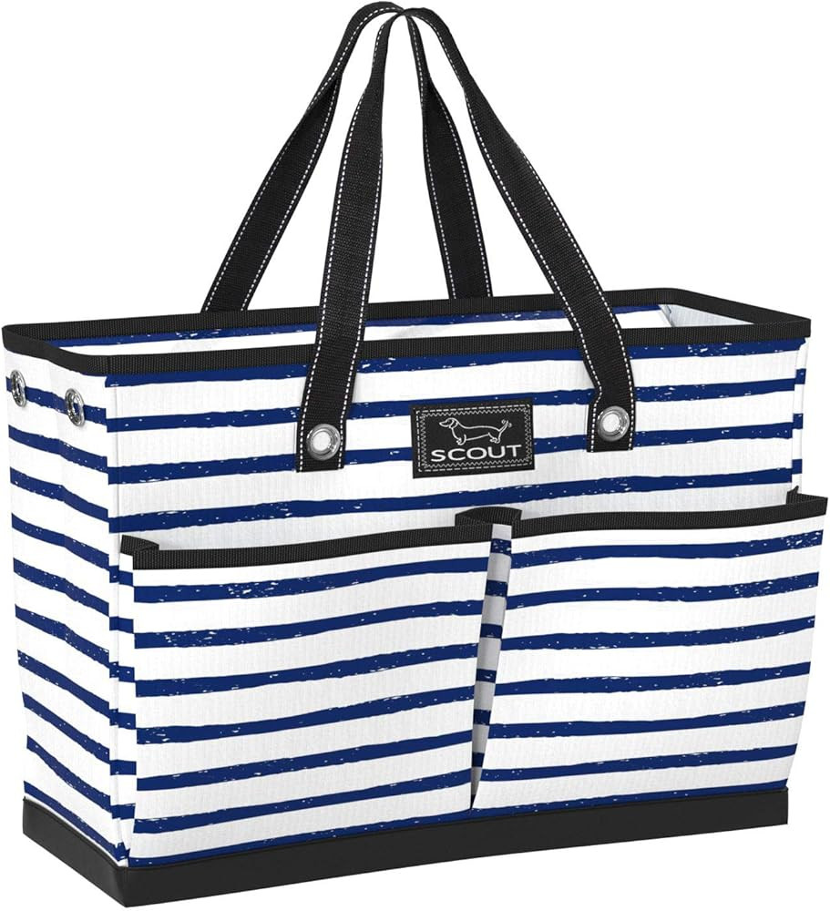 SCOUT BJ Bag - Large, Utility Tote Bag for Women, Nurses, Teachers and Moms with Zipper & 4 Exter... | Amazon (US)