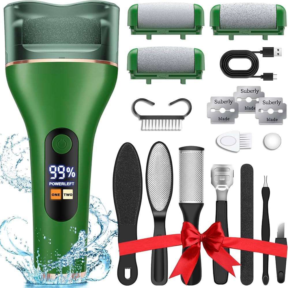 Electric Callus Remover for Feet Rechargeable Portable Electronic Foot File Pedicure Tools 16 In ... | Amazon (US)