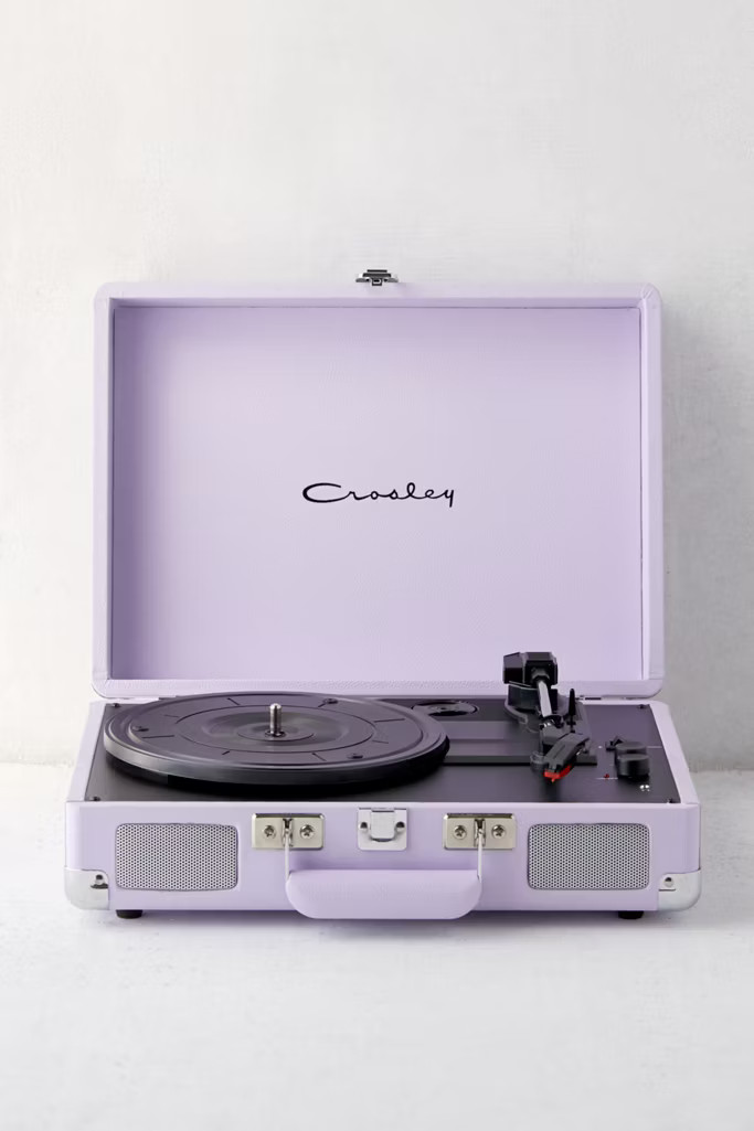 Crosley UO Exclusive Lavender Cruiser Bluetooth Record Player | Urban Outfitters (US and RoW)