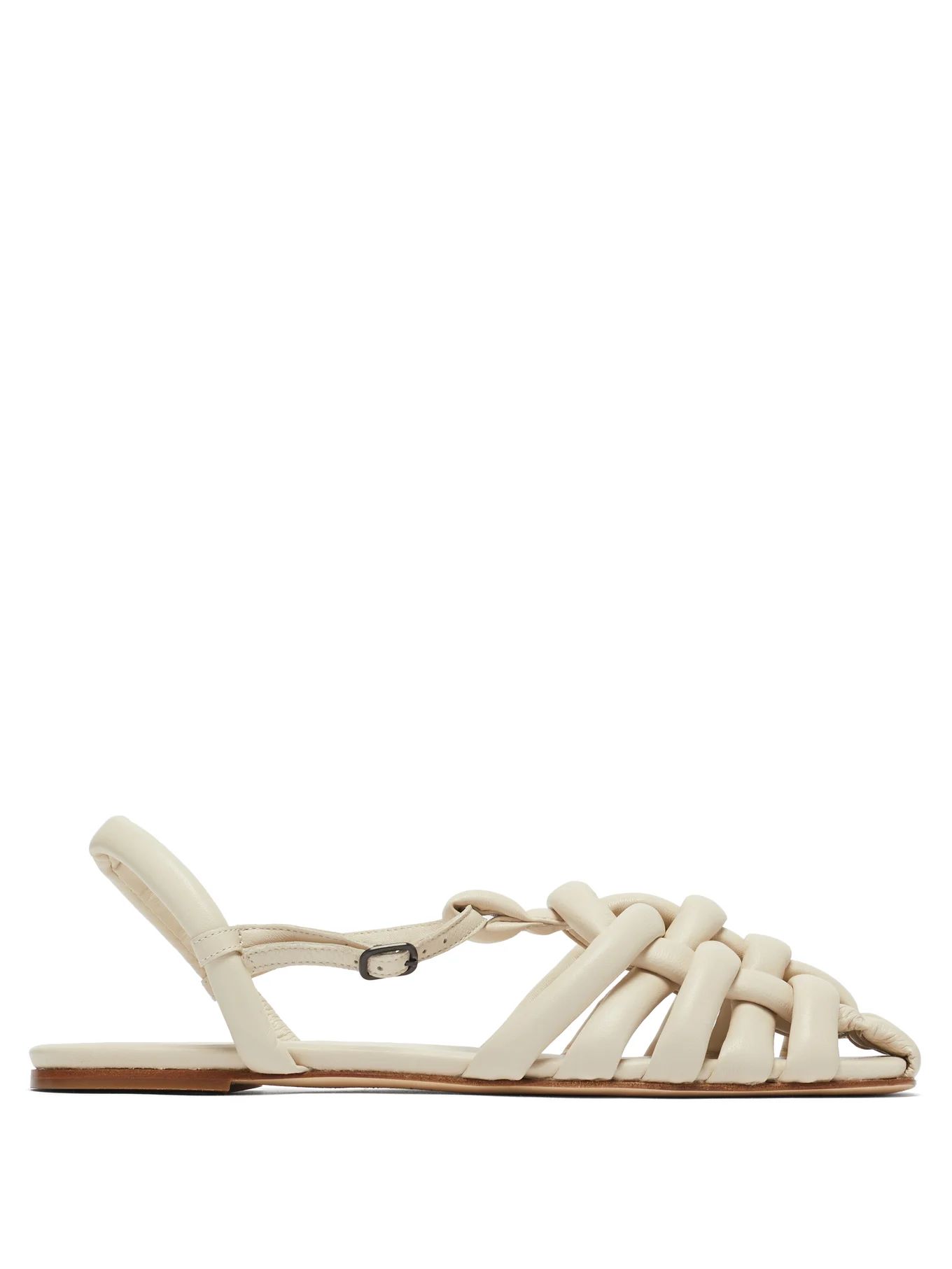 Cabersa woven padded-leather sandals | Matches (US)