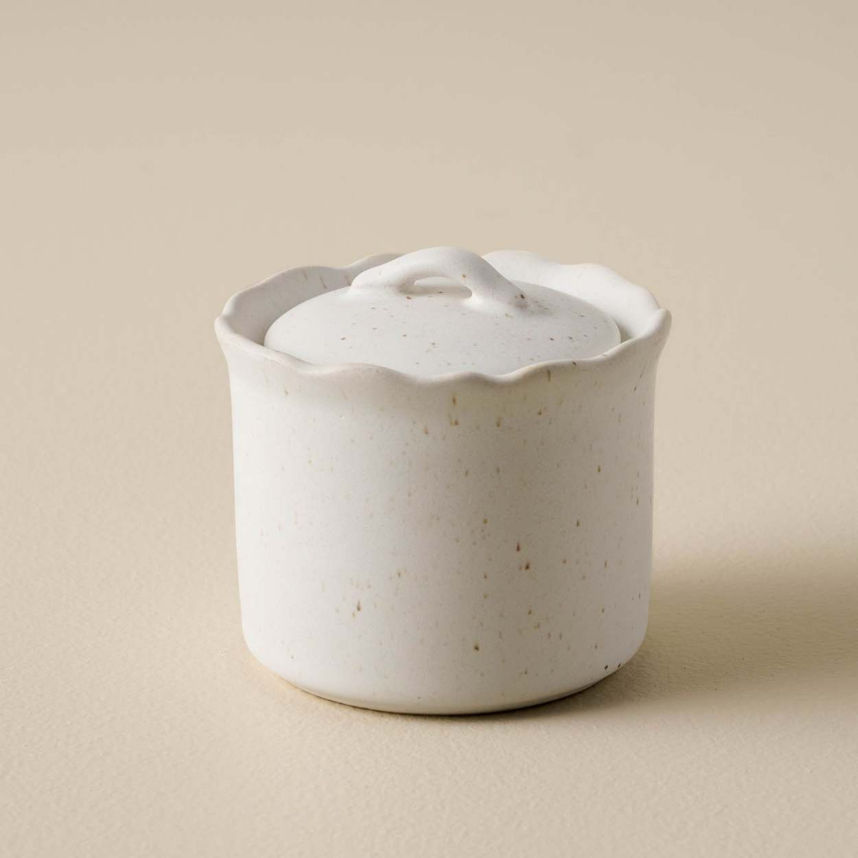 Madeline Ruffle Butter Crock | Magnolia