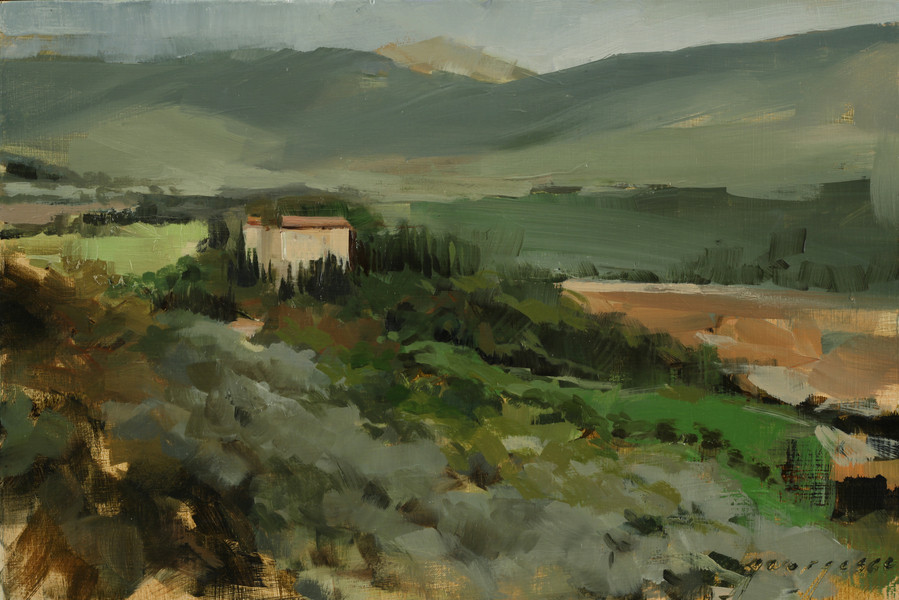 Umbrian Castle | Artfully Walls