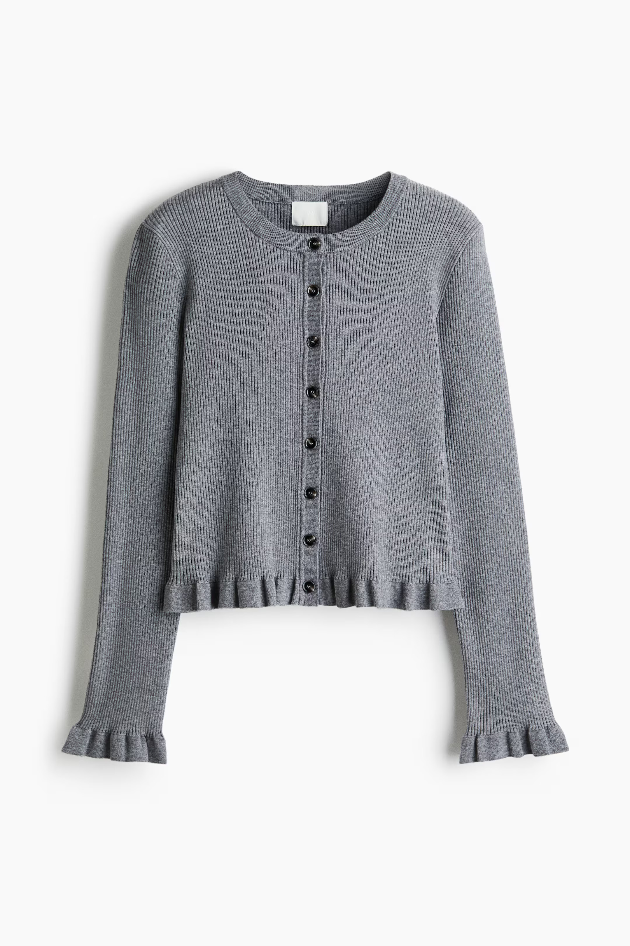 Rib-knit cardigan | H&M (UK, MY, IN, SG, PH, TW, HK)