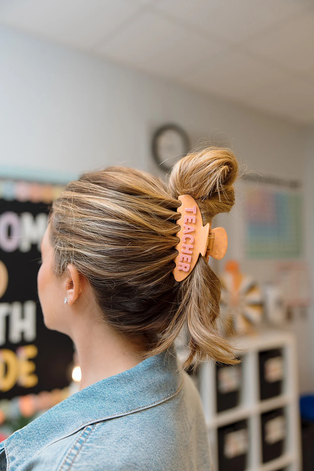 Teacher Hair Clip | KenzKustomz