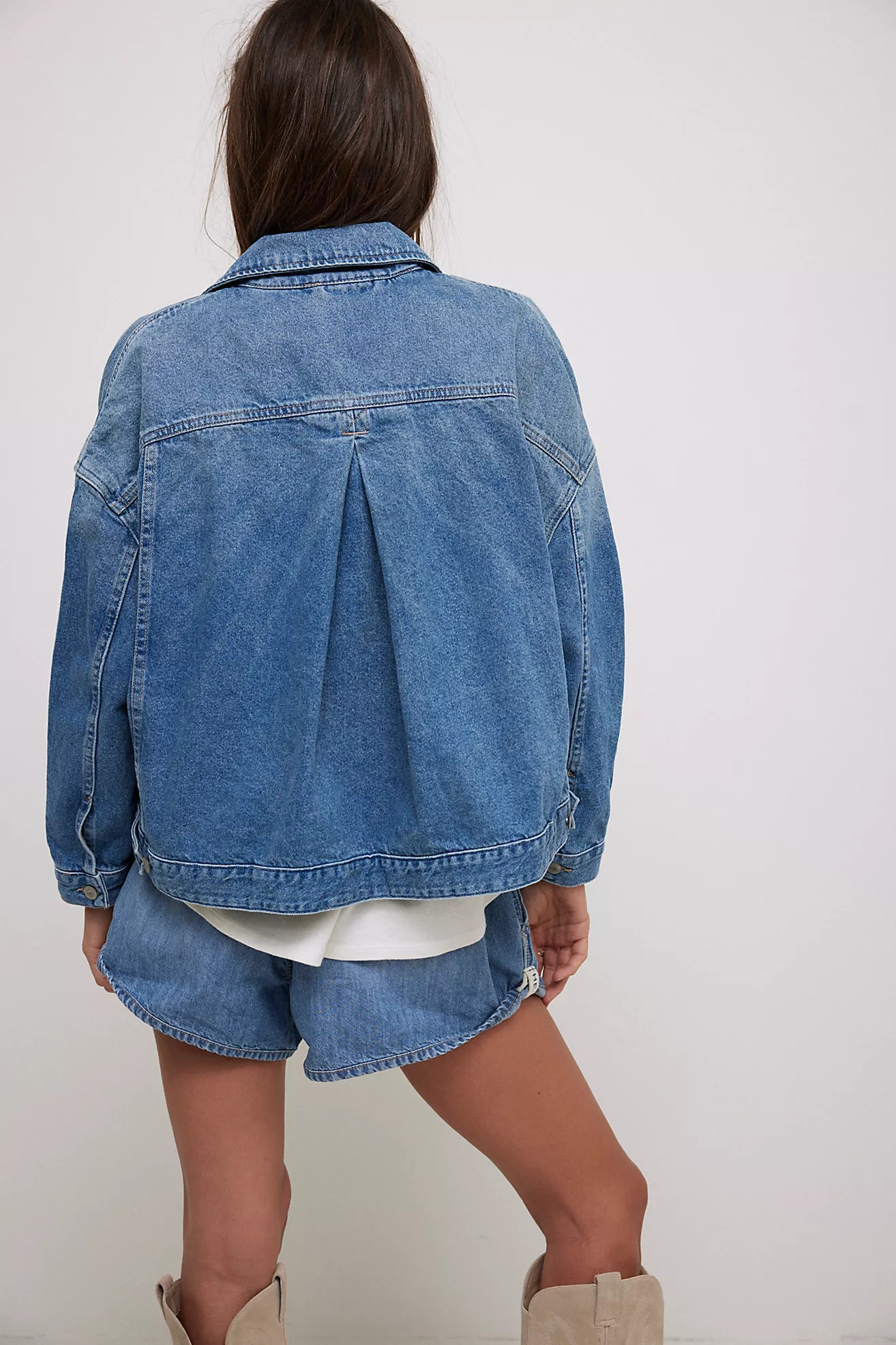 We The Free Opal Swing Denim Jacket | Free People (Global - UK&FR Excluded)