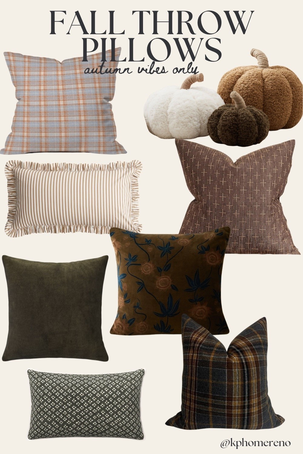 Fall throw pillow ideas 

#LTKHome #LTKFindsUnder50 #LTKSeasonal