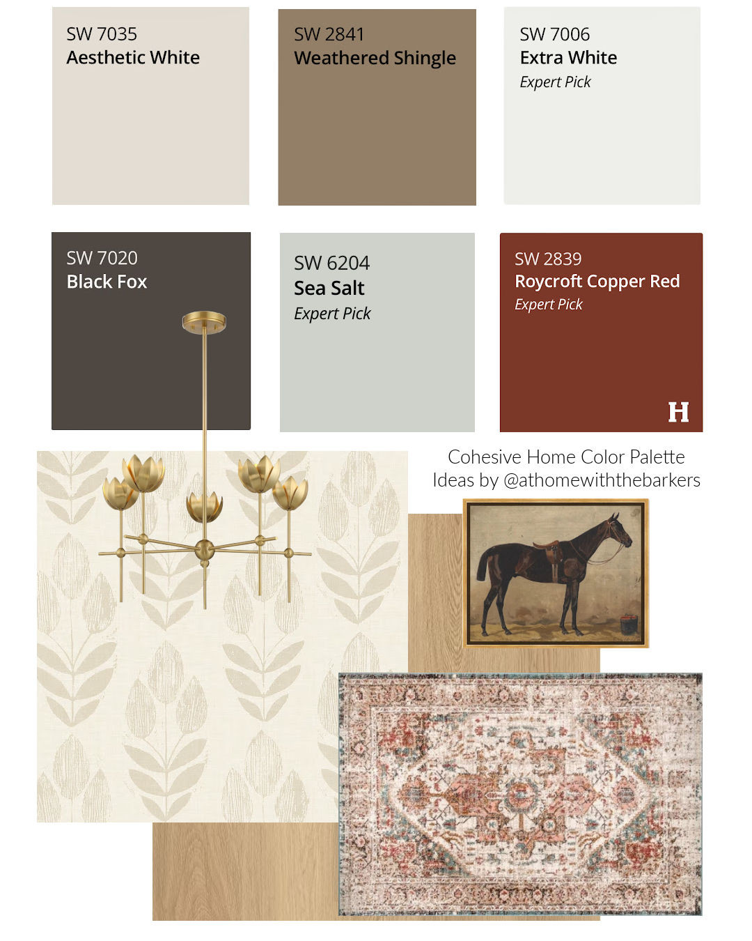 SW Sea Salt color palette and rustic western vibe 

 #LTKHome #LTKSaleAlert #LTKStyleTip