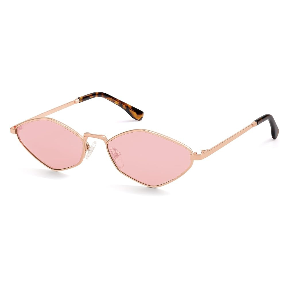 SOJOS Retro Small Polarized Sunglasses Womens Mens Vintage Narrow Irregular Shades UV400 SJ1233 | Amazon (US)