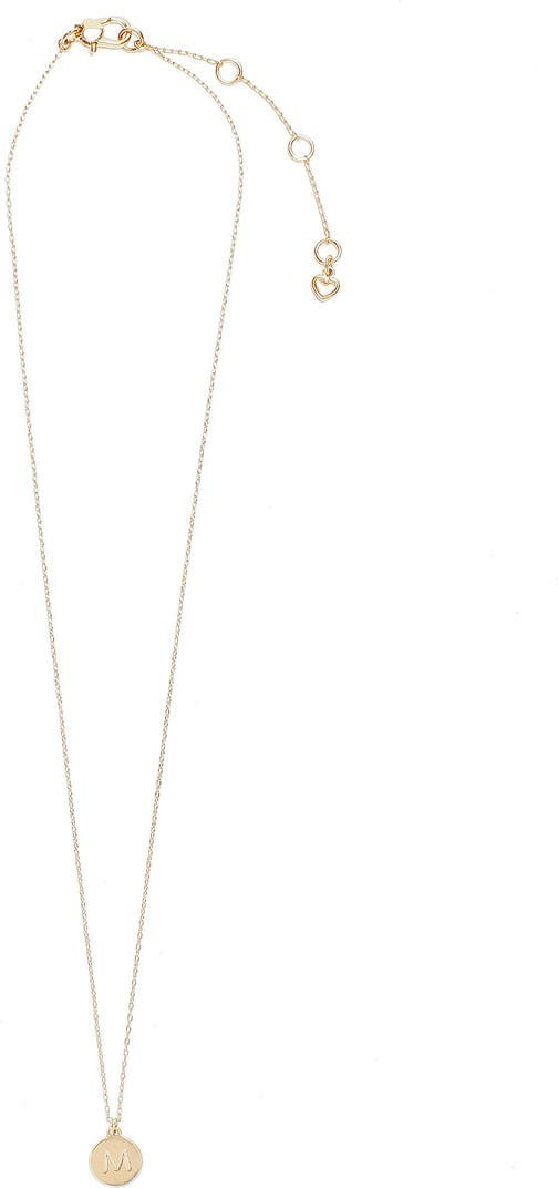 mini initial pendant necklace | Nordstrom
