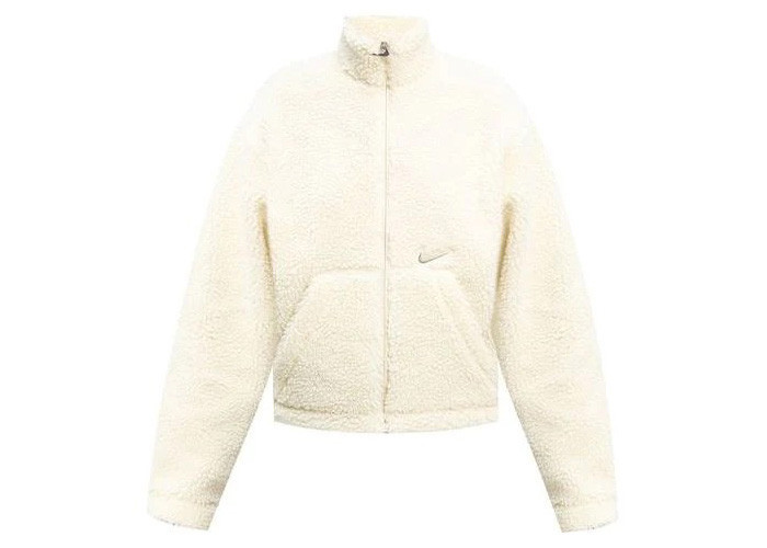 Nike Women's Sportswear Swoosh Jacket in White | StockX