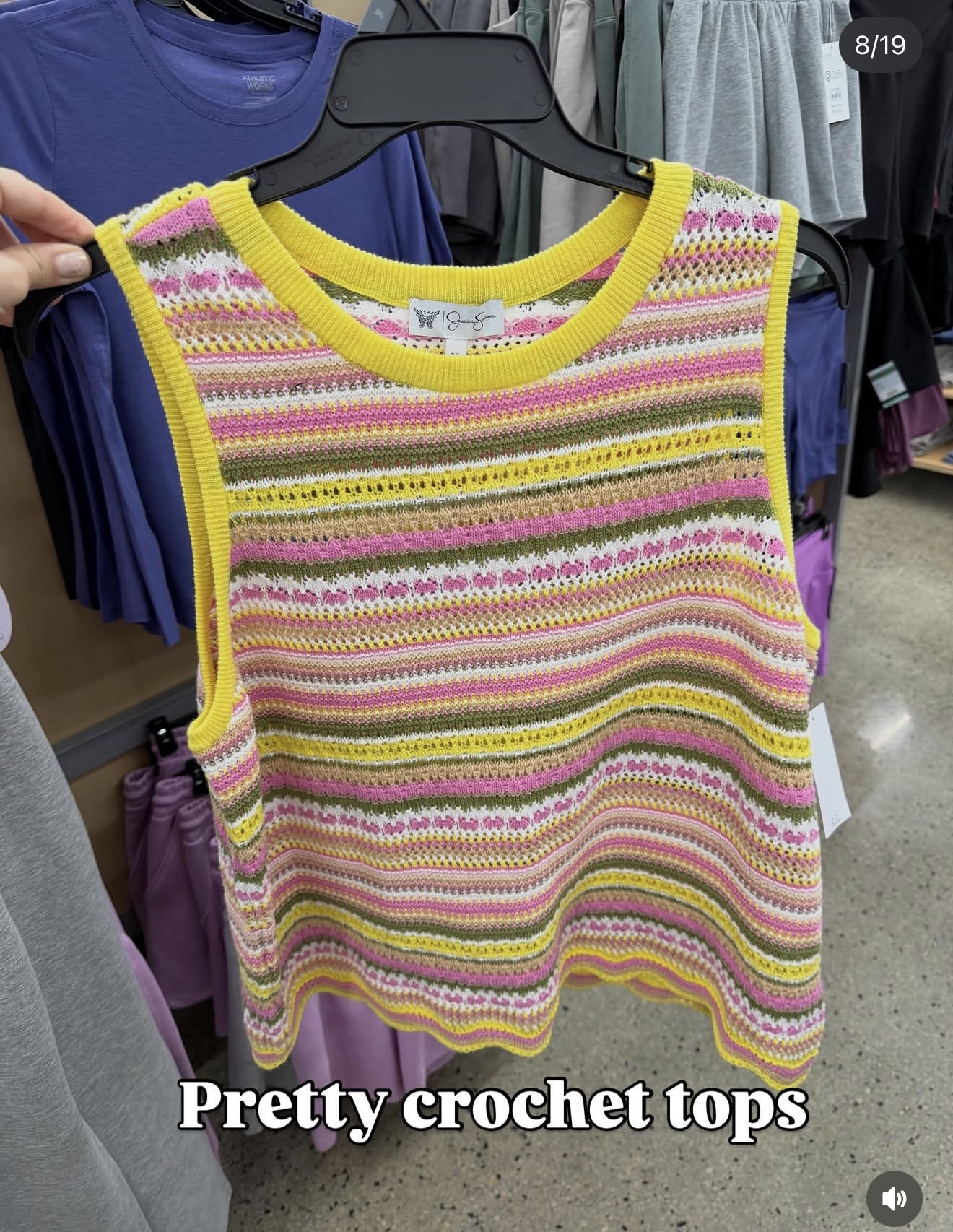 Pretty crochet tops at Walmart by Jessica Simpson #walmartfashion