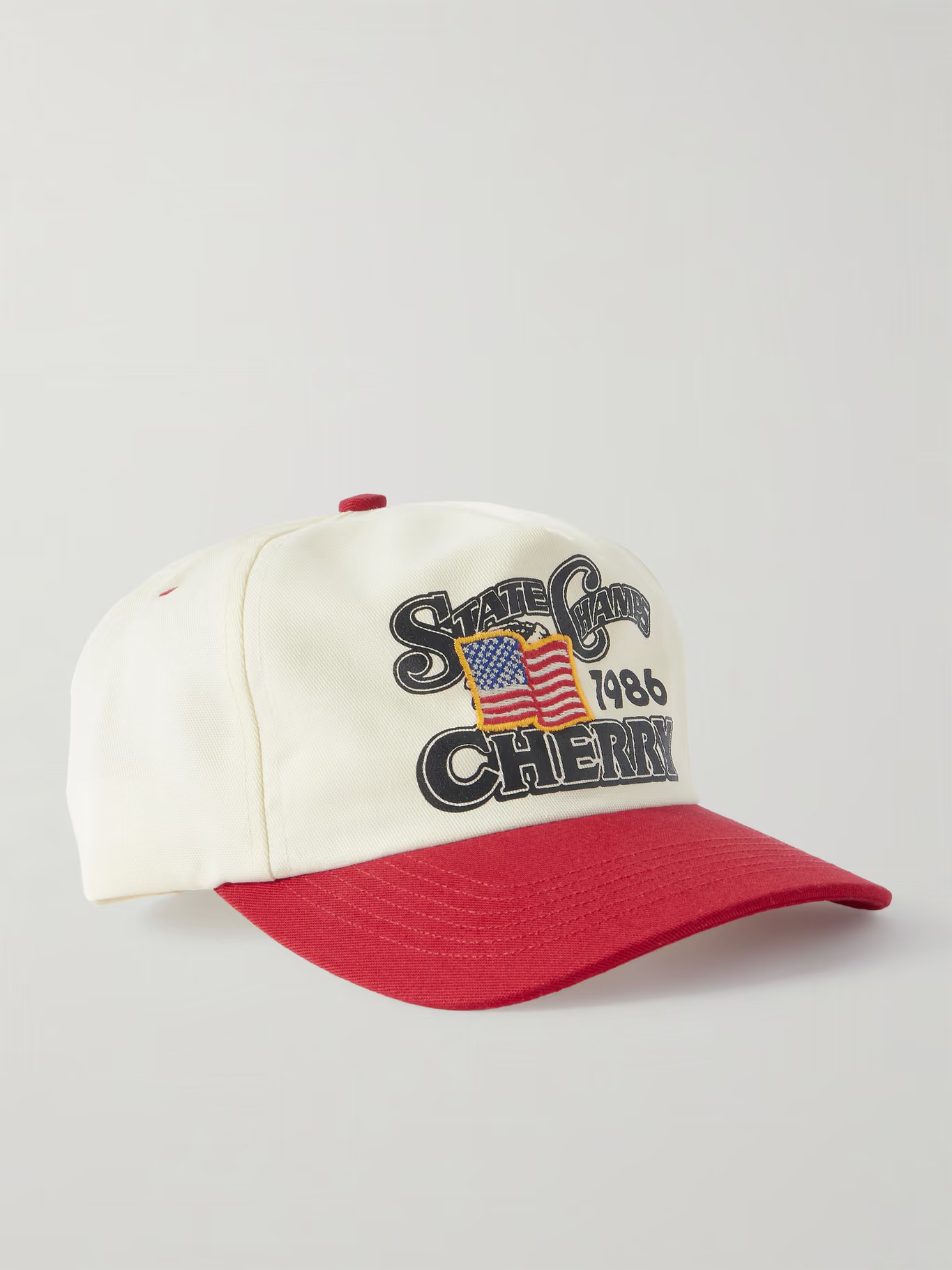 Embroidered printed twill cap | Mr Porter (US & CA)