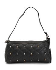 quilted shoulder with mini skull studs | TJ Maxx