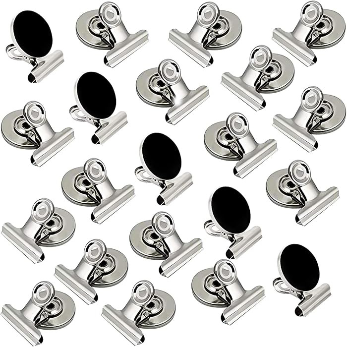 VNDUEEY 20 Pack Fridge Magnets Refrigerator Magnets, Strong Magnetic Clips Heavy Duty, Magnet Cli... | Amazon (US)