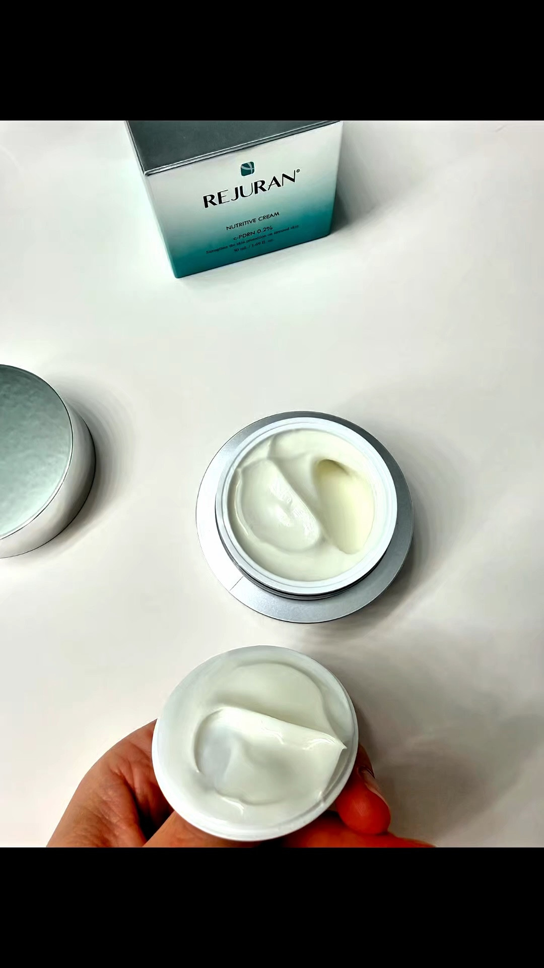 I have bean using this Rejuran Nutritive Cream for few weeks already and I want to say I like the feeling and look of my skin. The texture is very creamy, once applied on the skin It looks glowing, hydrating and doesn’t have sticky or greasy effect, absorbs well. It helps with dry skin. But if you have oily skin it might be heavy. It smells very nice and have light scent not overpowering at all. This cream strengthens skin protection. 
I like to use it before applying foundation, because it makes foundation looking smoother and gives some glow effect. Overall  great cream, and in become my favorite after using many different before. #

#LTKvlog #LTKU #LTKBeauty