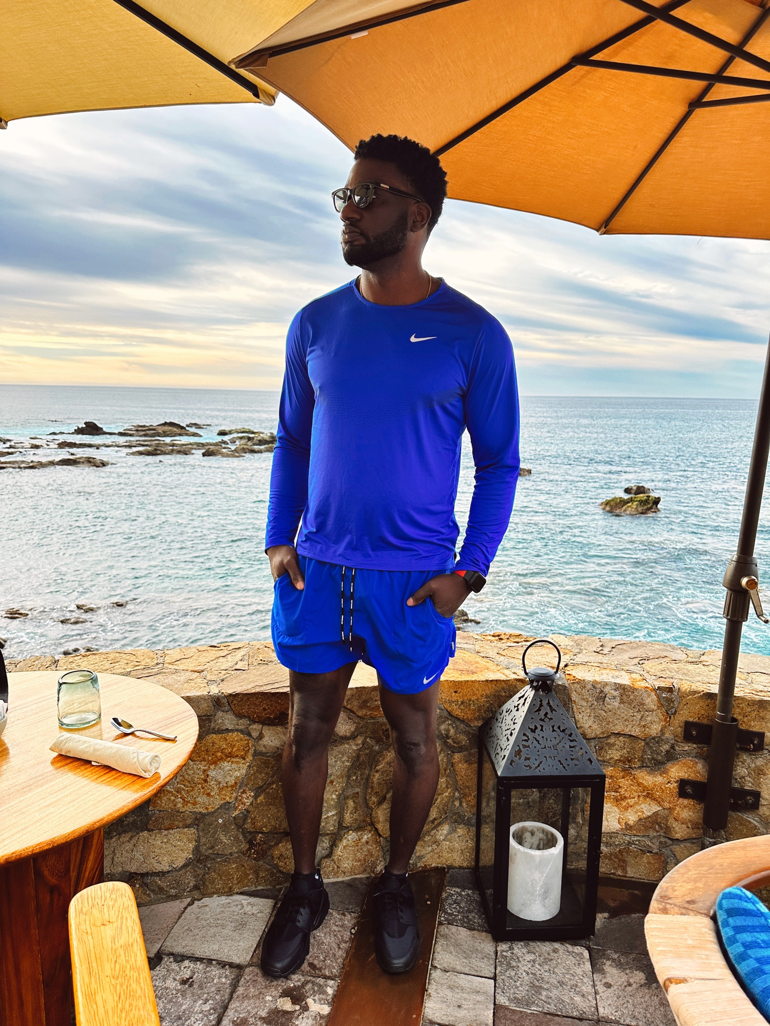 Nike dri fit long sleeve shirt, Nike dri fit running shorts, Gucci sunglasses 

#LTKstyletip #LTKfit #LTKmens