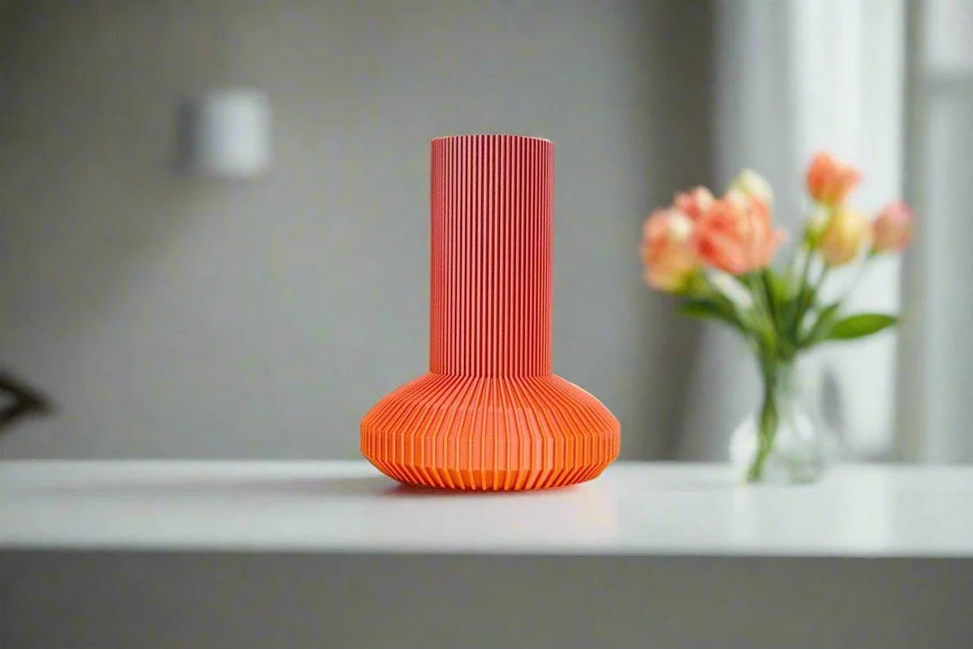 LANCIA Vase, Gradient Rainbow, Minimalist Ombre Vase for Dried Flowers, Unique Maximalist Table D... | Etsy (US)