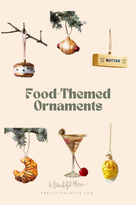 Cute food-themed ornaments! 🧈🎄

#LTKSeasonal #LTKHoliday #LTKunder50