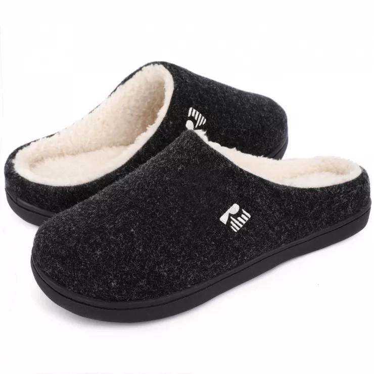 RockDove Men's Evan Sherpa Lined Slide Slipper | Target