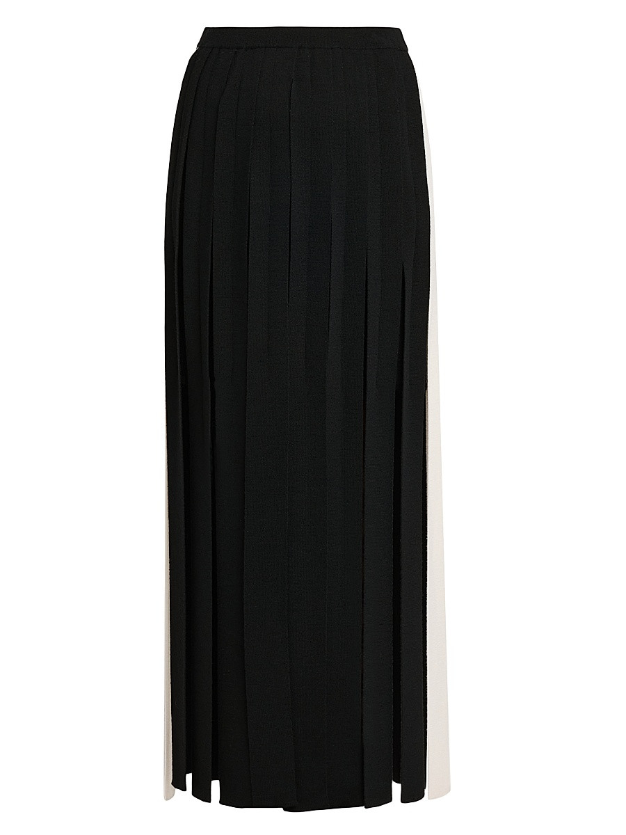 Moschino Women's Wool Fringe Maxi Skirt - Multi Black - Size 14 | Saks Fifth Avenue