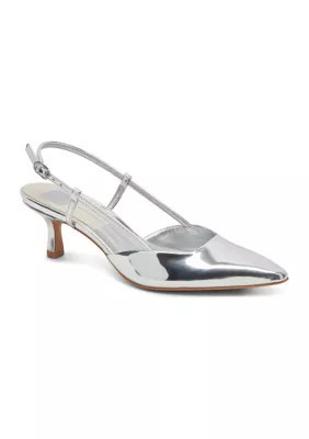 Dolce Vita Women's Odela Slingback Heels, Silver, 7.5M | Belk