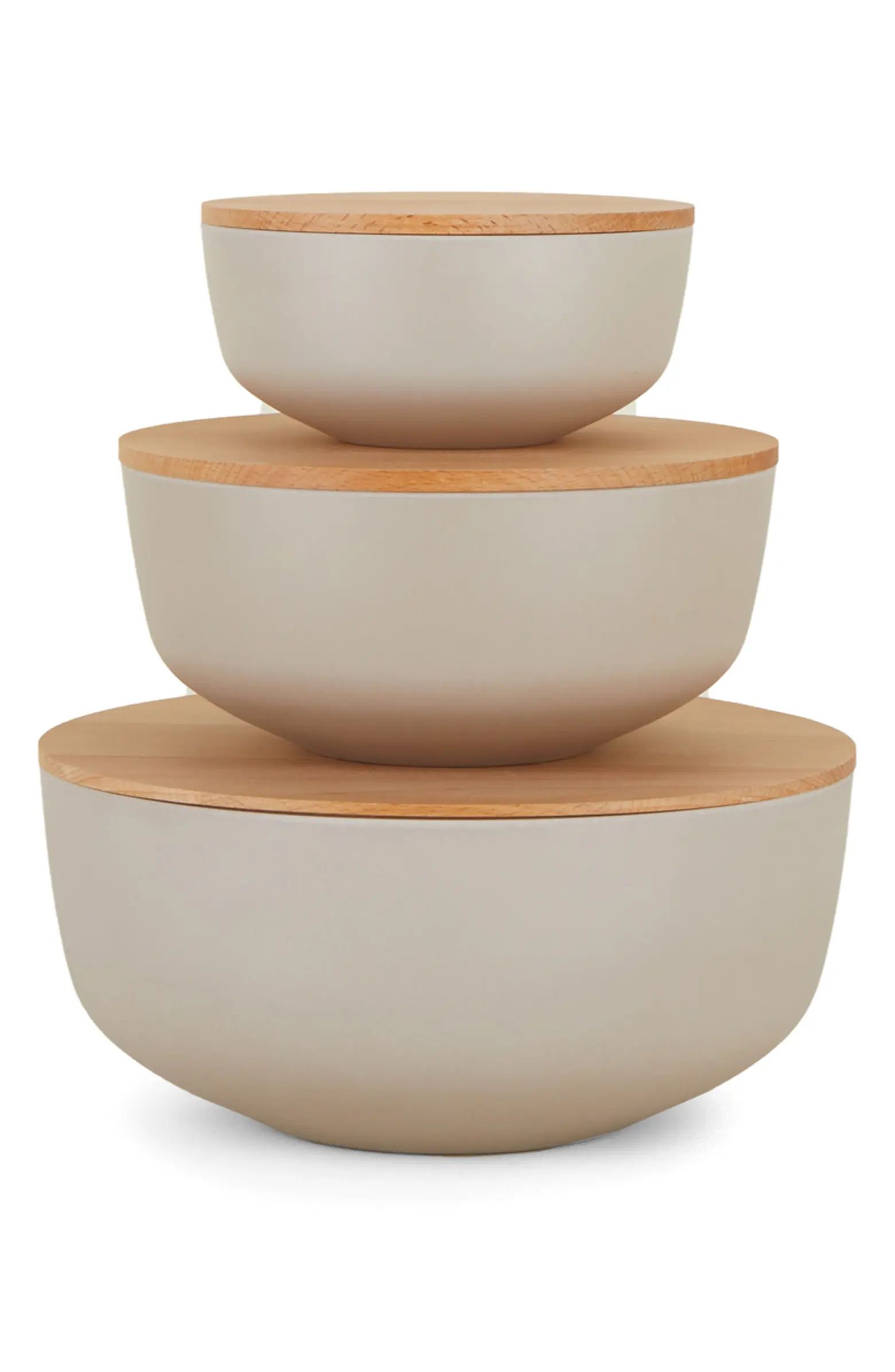 Set of 3 Essential Lidded Bowls | Nordstrom