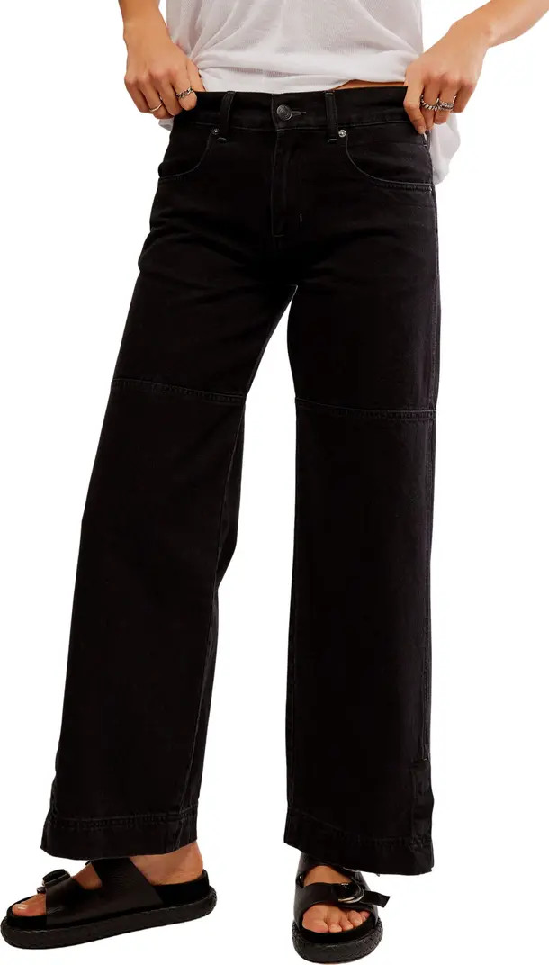 Free People Benji Relaxed Wide Leg Jeans | Nordstrom | Nordstrom