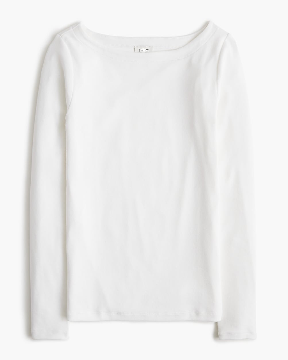 Long-sleeve boatneck everyday tee | J.Crew Factory