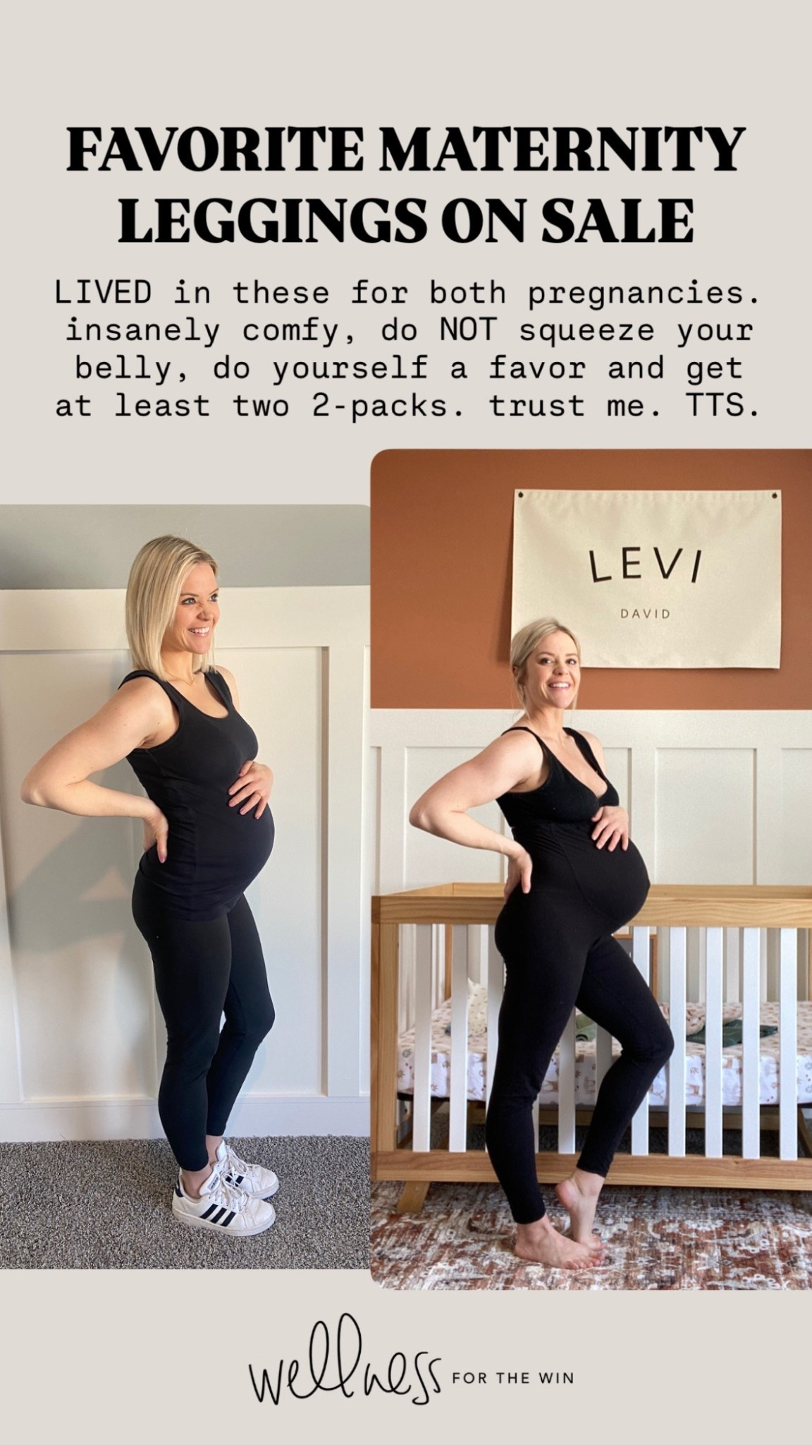 These Amazon maternity leggings are so good- so cozy and fit through your whole pregnancy. TTS, definitely get a 2 pack, trust me!!!! 

#LTKSeasonal #LTKFindsUnder50 #LTKBaby