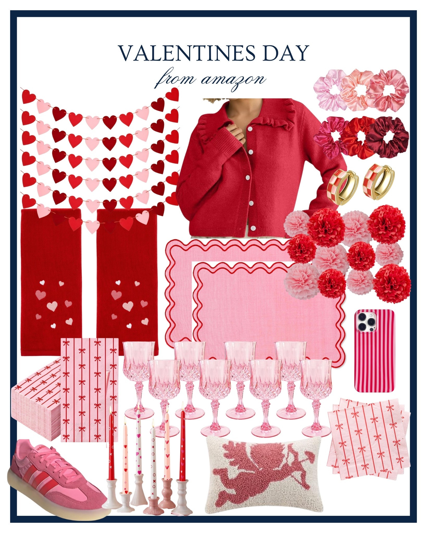 Valentines Day favorites from Amazon 💌 Pink and red, Amazon finds, Amazon home, Valentine’s Day, Galentines Day, Amazon finds 

#LTKHome #LTKValentine