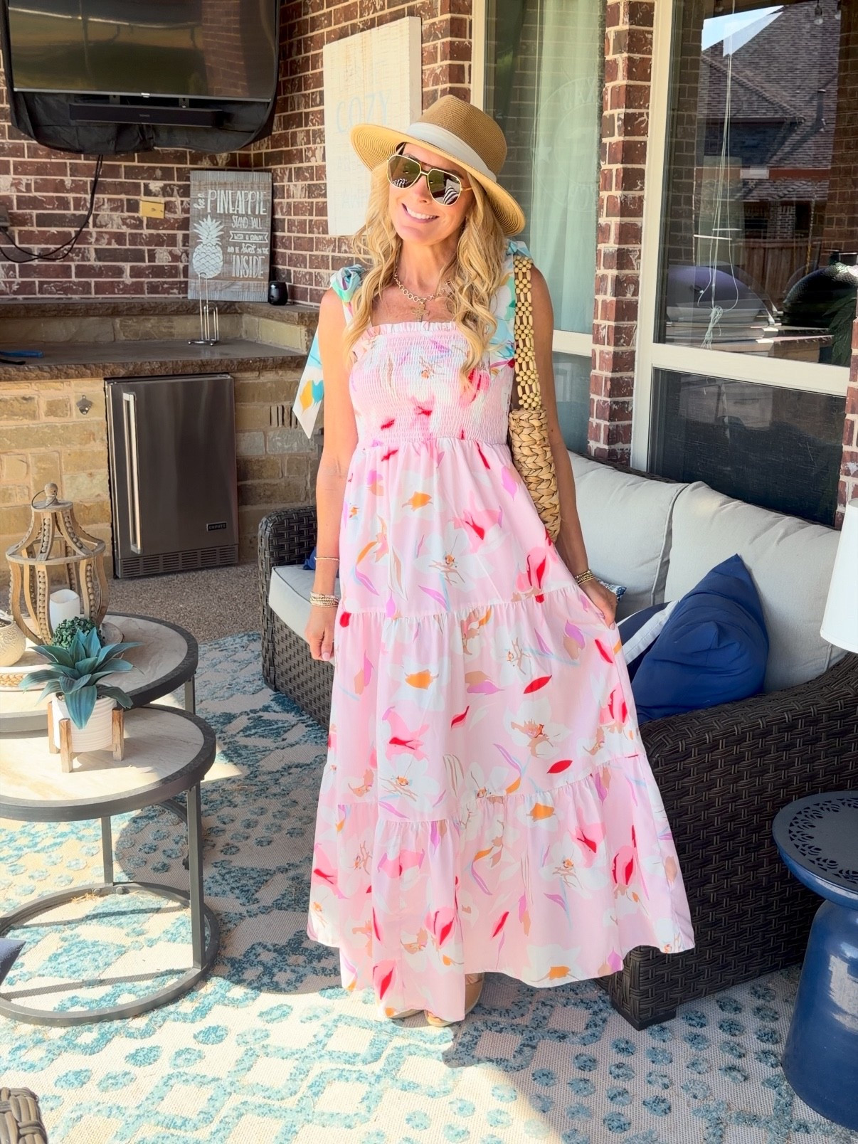 This is the most gorgeous spring dress. I’m obsessed. I’m wearing a size small. 

Dresses | romantic dress | dress | dress with pockets | date night | maxi dress | Easter dress | church dress | Mother’s Day dress | floral | flowy | wedding guest | summer | vacation | travel | Amazon 



#LTKootd #LTKmomlife #LTKSaleAlert