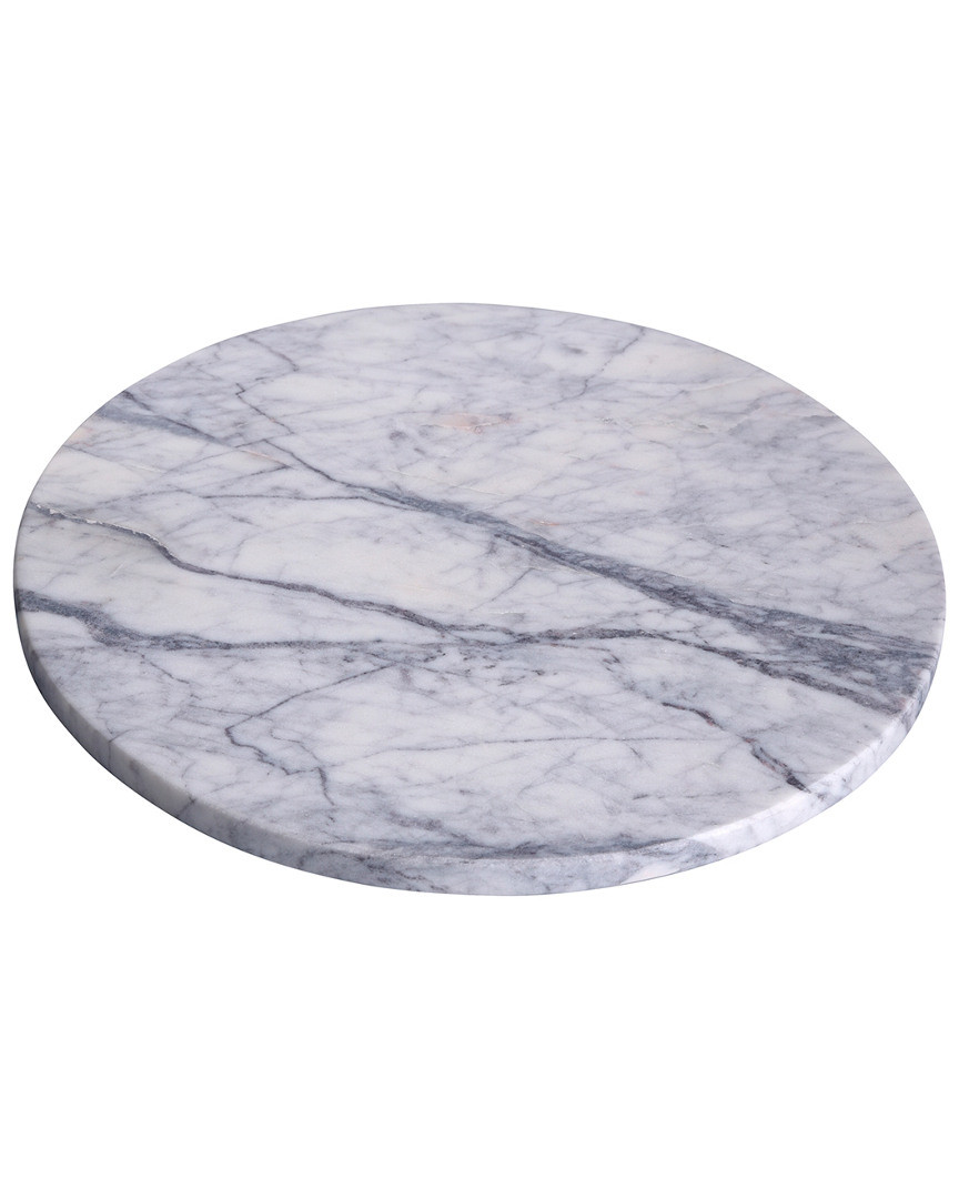 BIDKhome Marble Round Tray/Cutting Board | Gilt