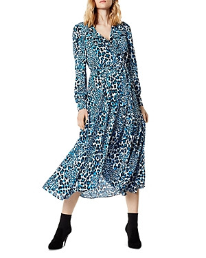 Karen Millen Leopard Print Wrap Dress | Bloomingdale's (US)