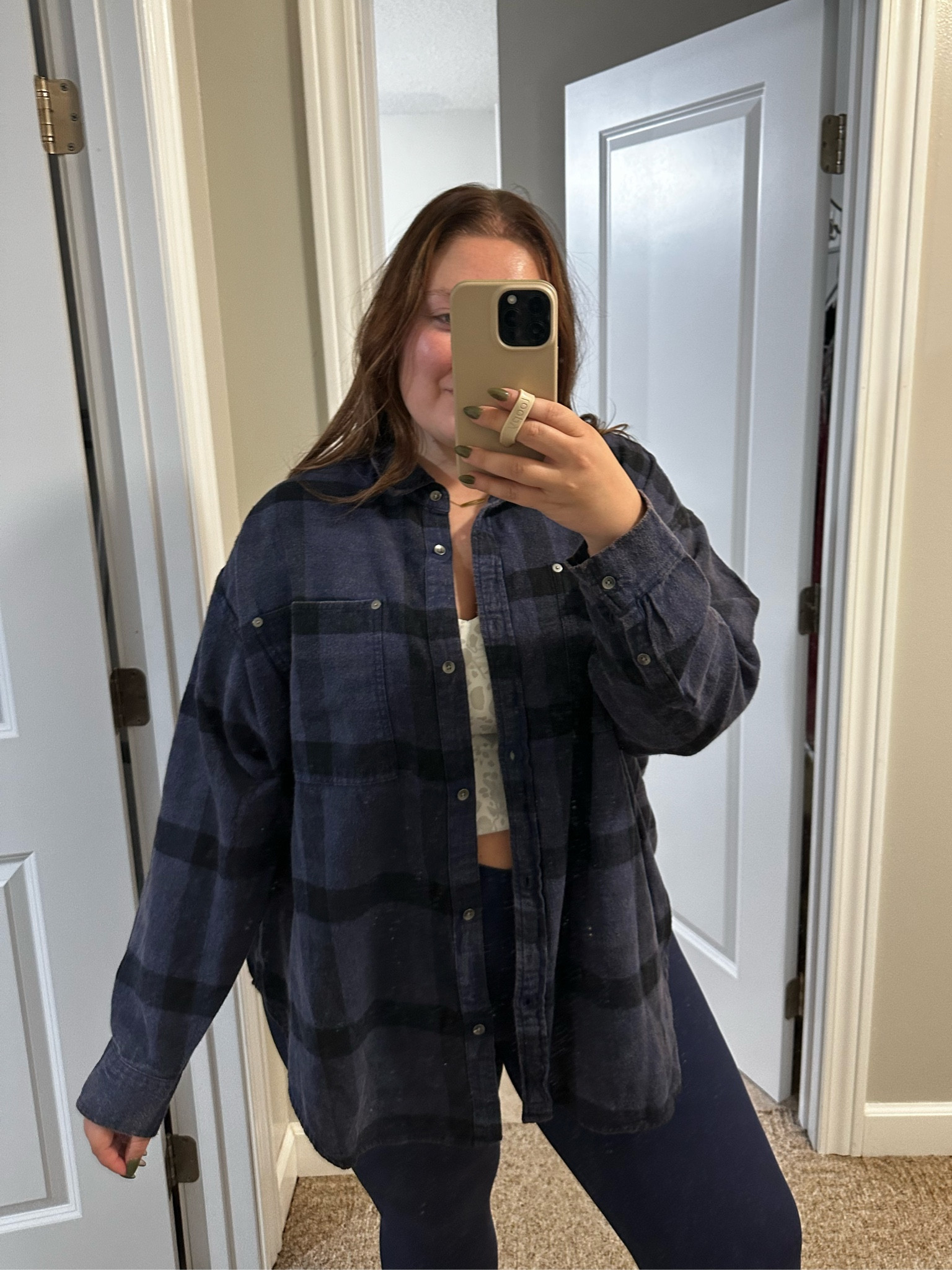 Super soft and comfy oversized flannel!! Size XL

#LTKCyberWeek #LTKfindsunder50 #LTKstyletip