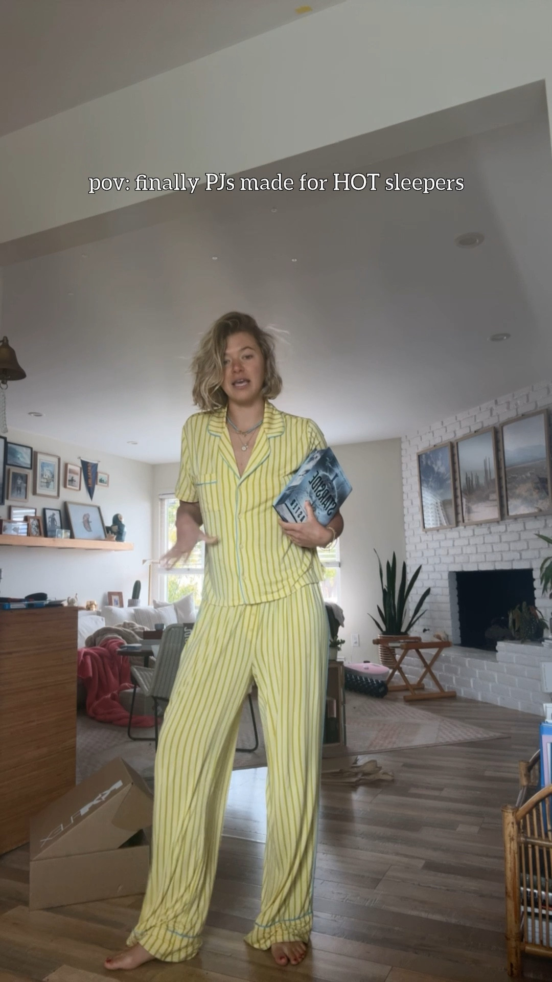 PJS FOR HOT SLEEPERS ALERT!!! Omg these are the most flattering, buttery soft, and COMFY Pjs I’ve ever seen. The fabric is so breathable, stretchy, and CRAZY SOFT. I got a medium in the pants bc I like them a little oversized and wear them for a low rise look… and a small for the top!!! I’m 5’5 it’s true to size and streches too!!! @Aerie 

#LTKSaleAlert #LTKTravel #LTKselfcare
