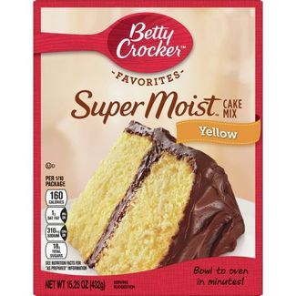 Betty Crocker Super Moist Yellow Mix - 15.25oz | Target