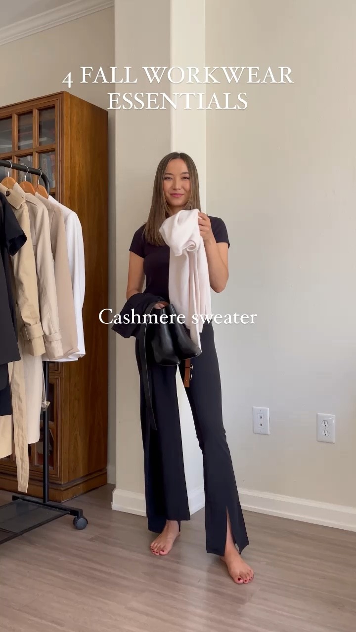 Fall workwear essentials: rounded up a bunch of my top recommendations for each category 
• Cashmere crew: Reformation is one of my top favorites for the softest cashmere but also linked similar and budget friendly options
•wide leg trouser pants: Wearing the Wayf trouser pants and had them tailored. They are perfect for my ladies who are 5’8”+! I rounded up a bunch of great options that work well for my petite and taller ladies 
• Franco Sarto Boots - super comfortable! 
•Edited pieces belt 


#LTKunder100 #LTKstyletip #LTKworkwear