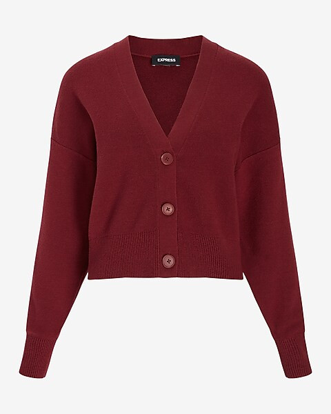 Relaxed Dolman Sleeve Cardigan | Express