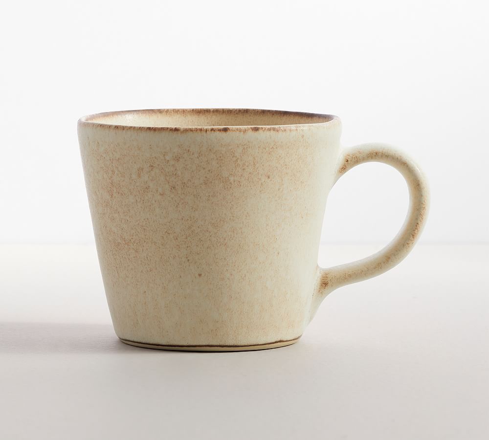 Larkin Reactive Glaze Stoneware Mugs | Pottery Barn (US)