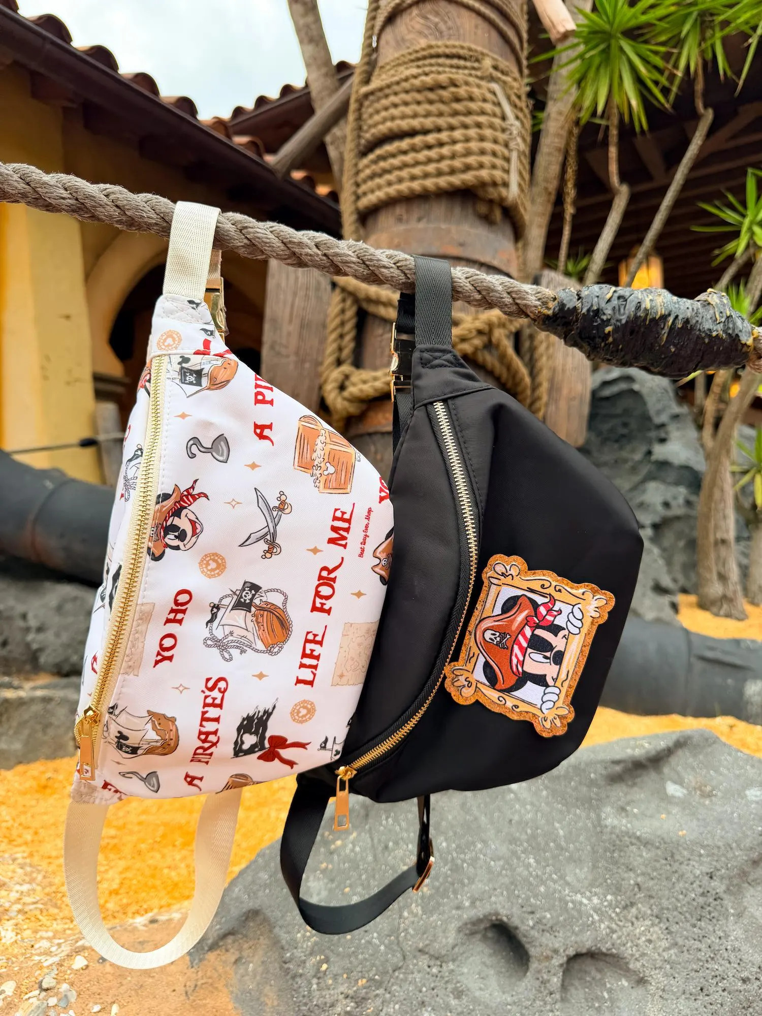 Pirate Fanny Pack. Pirate Mickey. Disney Cruise Fanny Pack Pirate Night Outfit. Disney Cruise Bag. Pirates of the Caribbean Waist Bag | Etsy (Global)