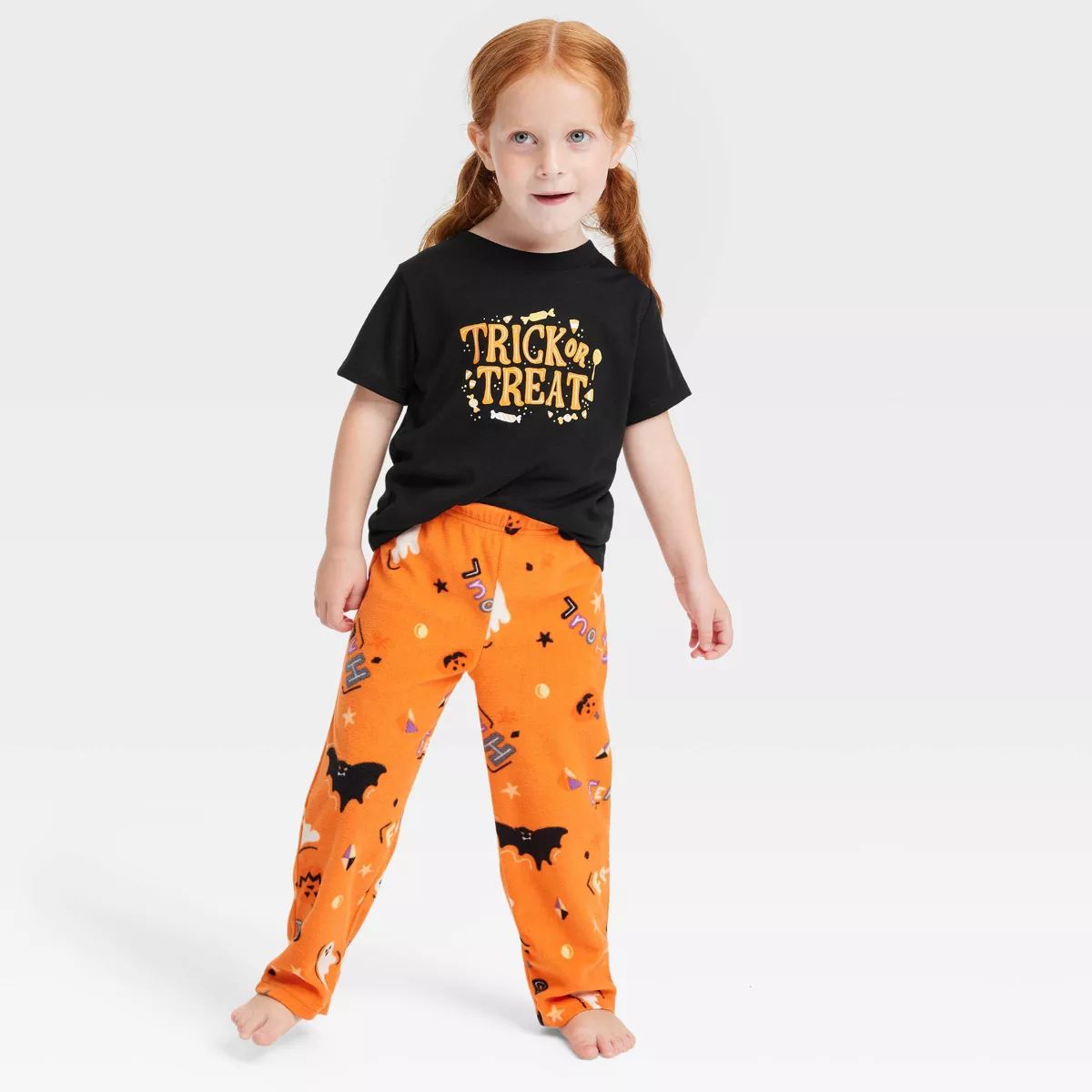 Toddler Halloween Matching Family Pajama Pants - Hyde & EEK! Boutique™ Orange | Target