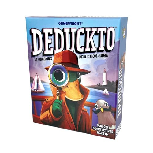 Gamewright - Deduckto - A Quacking Deduction Game - Card Game for Kids Ages 8 and Up - Great for Family Game Night! | Amazon (US)